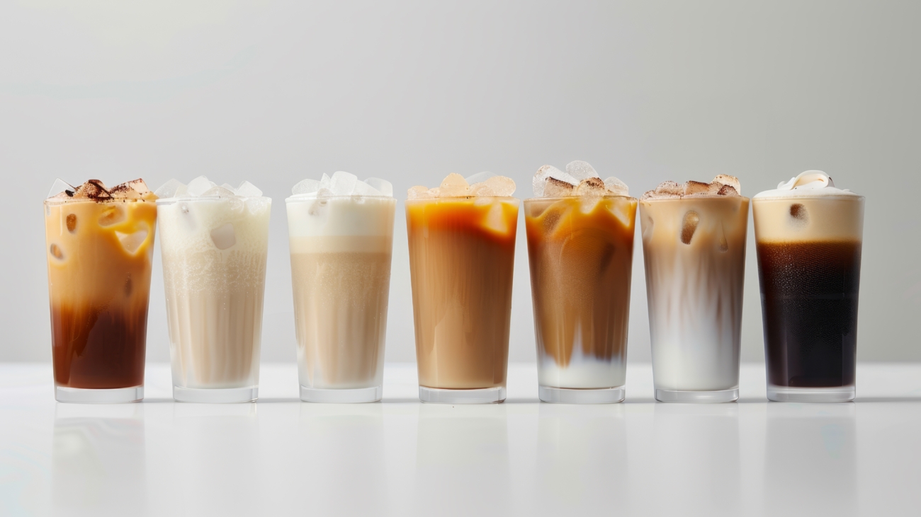 Popularne zimne kawy: iced coffee, iced latte i cold espresso